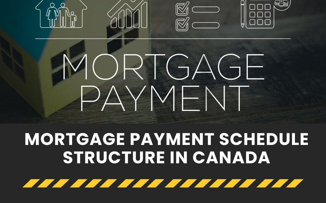 Mortgage Payment Schedule Structure in Canada
