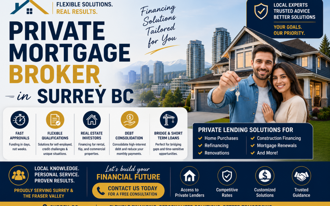 Private Mortgage Broker in surrey BC